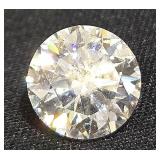 2.17 Cts Diamond Round Brilliant Excellent Cut Gem