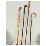 4-canes/ walking sticks