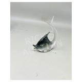 Murano art glass fish w/ label