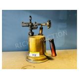 antique brass soldering torch