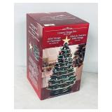 modern ceramic Christmas tree w/ led light