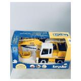 Bruder toy excavator in box