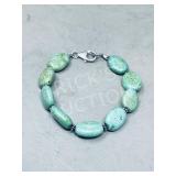 Turquoise & silver bracelet