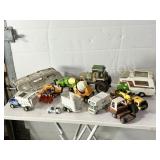 collection of small Tonka toys - damaged