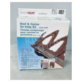 roof & gutter De-Icing kit in original box