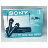 Sony wireless microphone system SN 368A