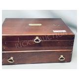 cutlery chest full of costume jewelry