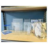 various acrylic counter display stands