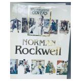 Norman Rockwell book- full page art covers