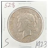 1923-S Peace Dollar