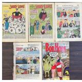 5 Vintage Comedian Comic Books