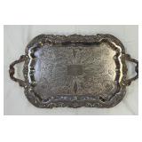 F.B. Rogers Silver Plated Footed Serving Platter