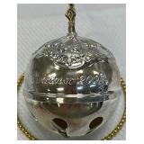 2002 Gotham Silver Plated Christmas Bell