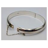 Sterling Silver Sleek Bangle Bracelet