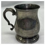 Antique Pewter Tankard