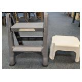 2 Plastic Stepstools