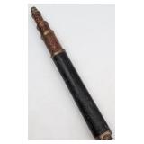 Antique Leather & Copper Spyglass