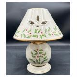 Like New Lenox Holiday Candle Lamp