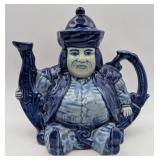 Victoriaware Ironstone Figural Sitting Man Teapot