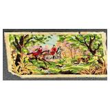 Vintage Unframed Needlepoint Tapestry