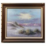 Beautiful Original Seascape Painting by Edward