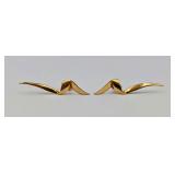 18k Designer Tiffany Paloma Picasso Earrings