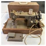 Vintage Pfaff Model 16 Portable Sewing Machine