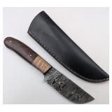 Damascus Steel Hunting Knife