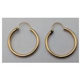 Pair of 14K Gold Earrings