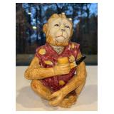 Minton Style Ceramic Monkey Figurine