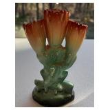 vintage ceramic bud vase from Czechoslovakia