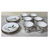 Lenox Christmas Cups & Saucers