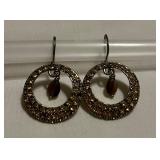 Vintage Liz Claiborne Rhinestone Earrings