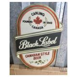 OLD CARLING BLACK LABEL BEER BAR SIGN