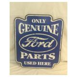 WOOD FORD MOTORS PARTS SIGN