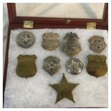 VINTAGE SHERIFF & MARSHALL BADGES