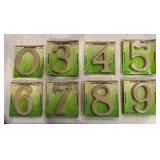 16 Simulated Wood 7ï¿½ House Numbers See All Pics