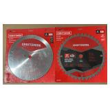 Craftsman 10ï¿½ 40T and 180T Saw Blades Lot A