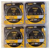 (4) DeWalt 7-1/4ï¿½ Fiber Cement Laminate Saw Blade