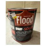 Solid Wood Finish True White 1 Gallon