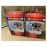 (2) Fluidmaster Complete System Duoflush Lot A