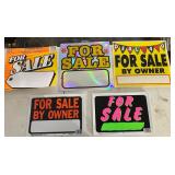 16 Misc For Sale Signs