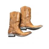 Tan Leather? Cowboy Boots Sz 9 M
