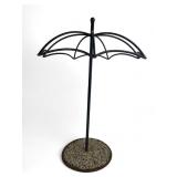 Vintage Rustic Umbrella Holder Sculpture