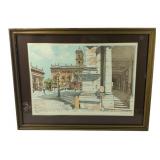 Gordon Davies Pencil Signed Lithograph