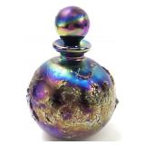 Vintage I. Rice Iridescent Art Glass Perfume