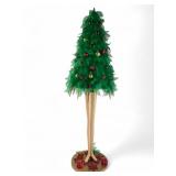 Christmas tree w/legs on stand