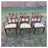 6 Vintage Dining Room Chairs