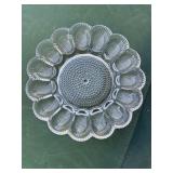 11 Inch Glass Deviled Egg Tray