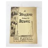 "A Streetcar Named Desire" Playbills 1948